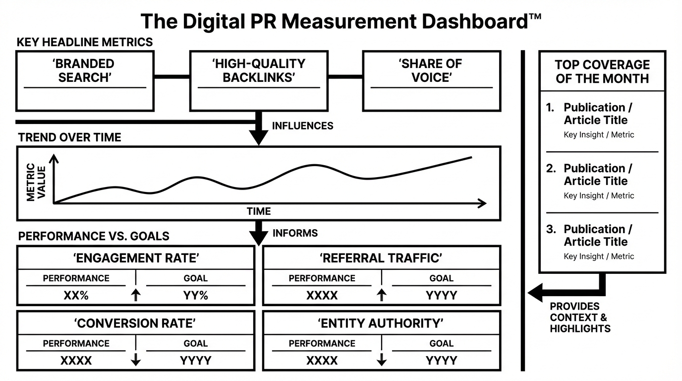 The Digital PR Measurement Dashboard"